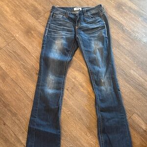 Daytrip Dark Blue Straight Leg Jeans